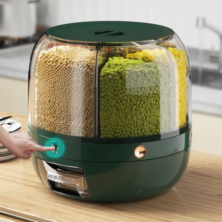 Household sealed cans for grains and cereals, insect-proof and moisture-proof rice jars, food-grade storage containers, and storage boxes Household sealed cans for grains and cereals, insect-proof and moisture-proof rice jars, food-grade storage containers, and storage boxes